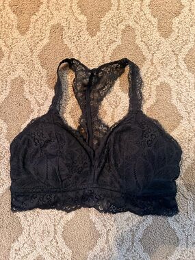 Auden Black Lace Racerback Bralette